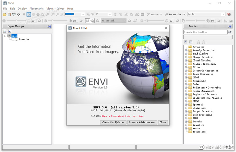 ENVI 5.6/IDL 8.8.0破解版下载附安装教程