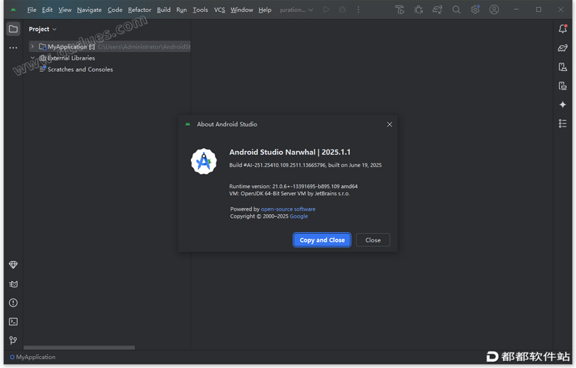 Android Studio 2025.1.1.13下载附安装教程