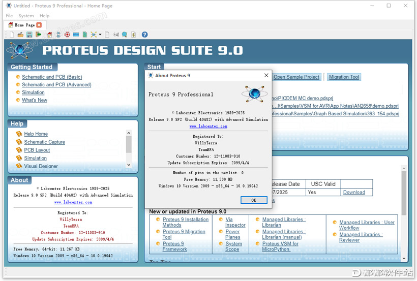 Proteus Pro 9.0 SP2破解版下载附安装教程